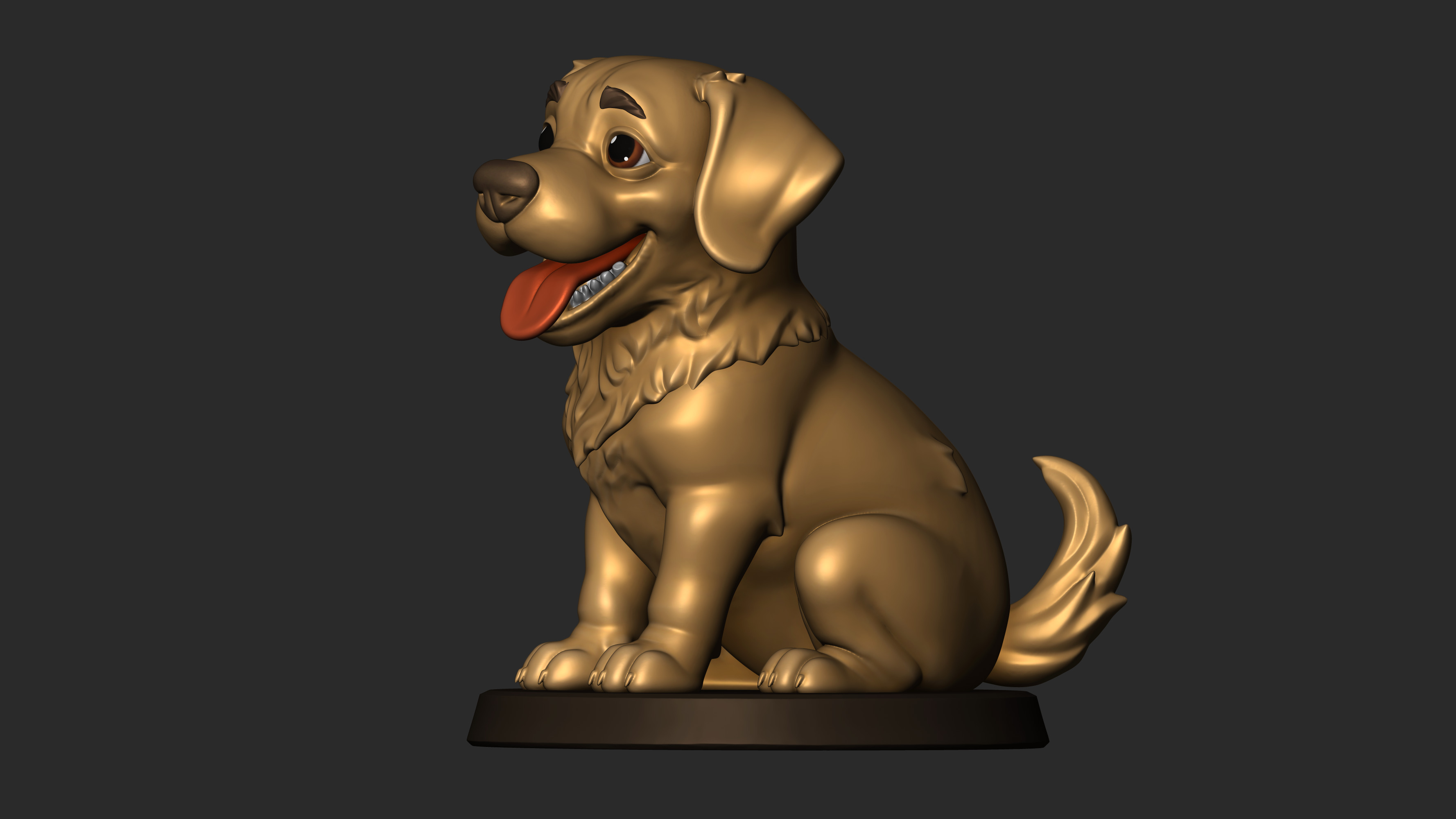 Labrador Print Model 3D print model_3