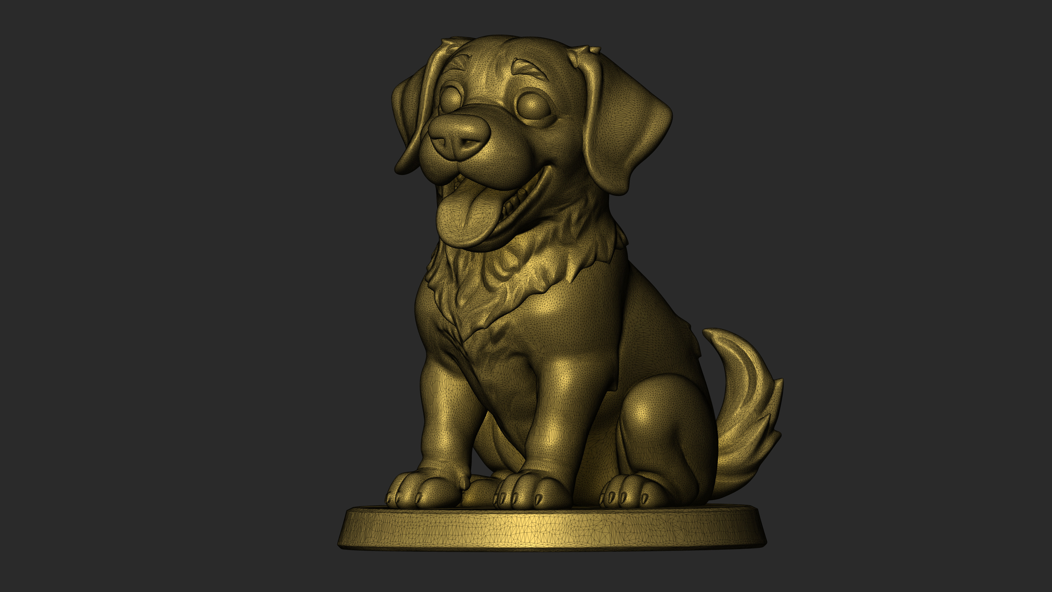 Labrador Print Model 3D print model_9
