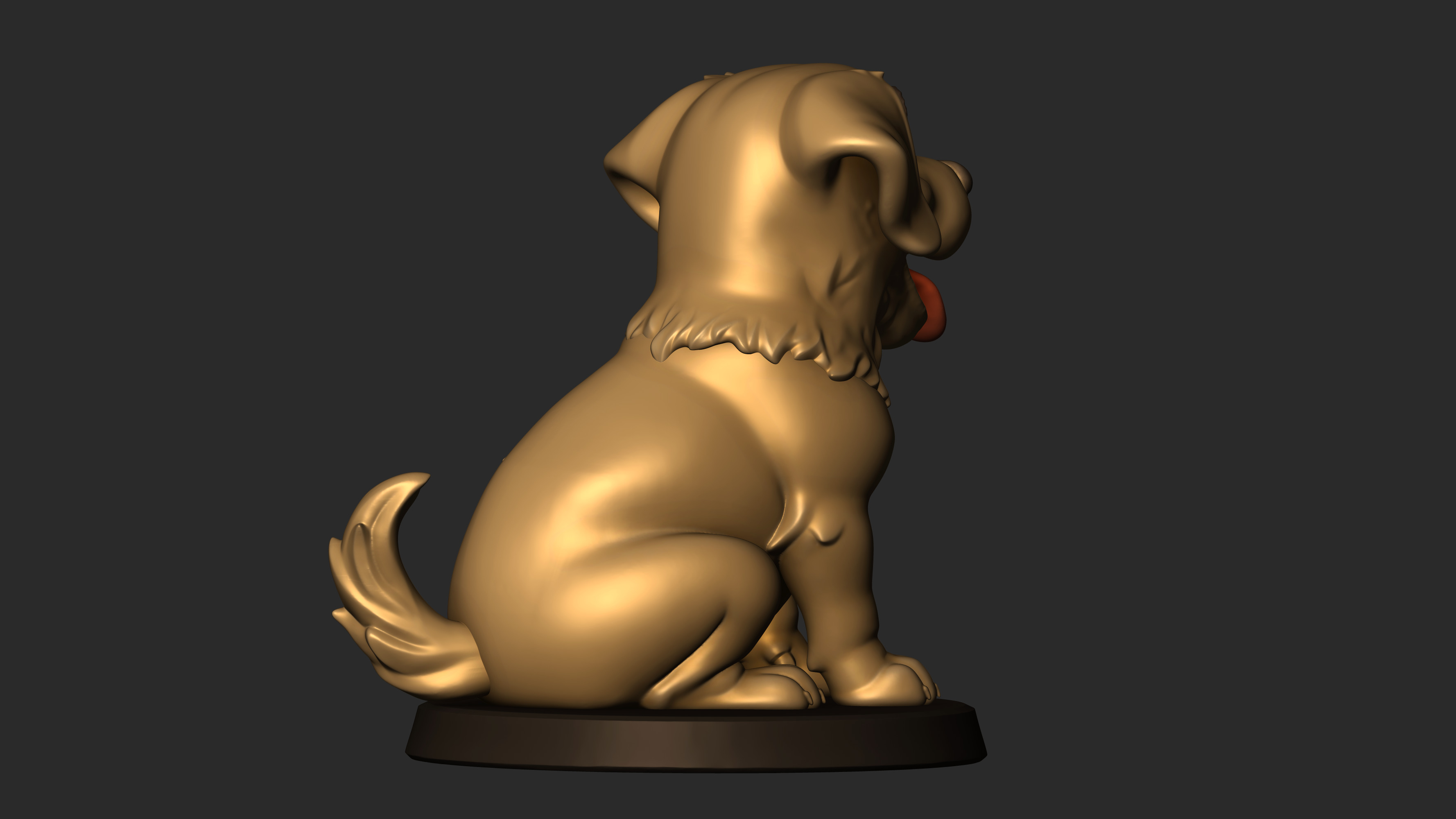 Labrador Print Model 3D print model_4