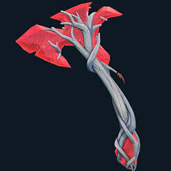 hacha gaia valorant 3D print model