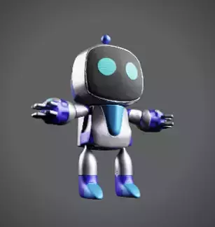 Astro Bot 3D Model 3D print model