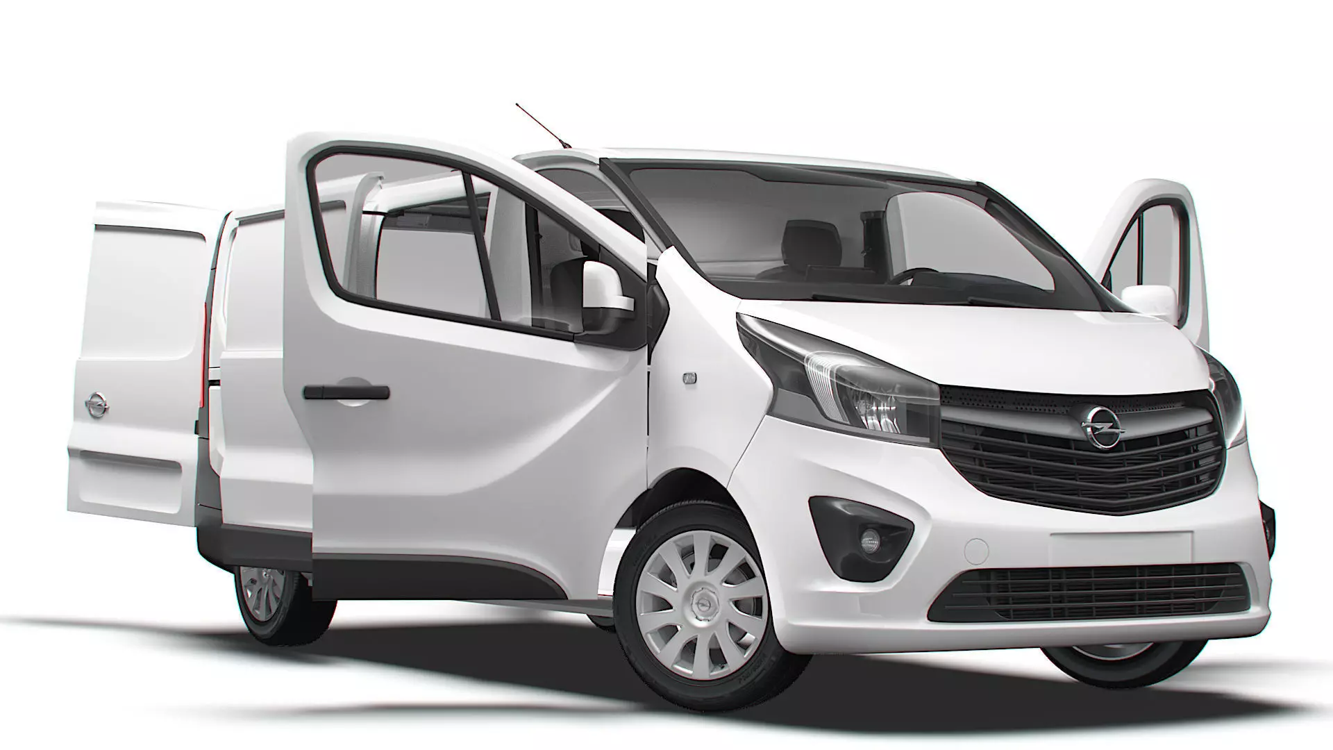 Opel Vivaro Van L2H1 HQInterior 2019 3D model