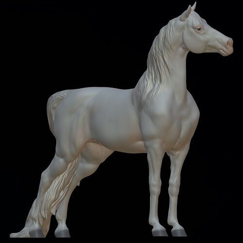  Aristocrat Showring Ready Horse STL 3D print model