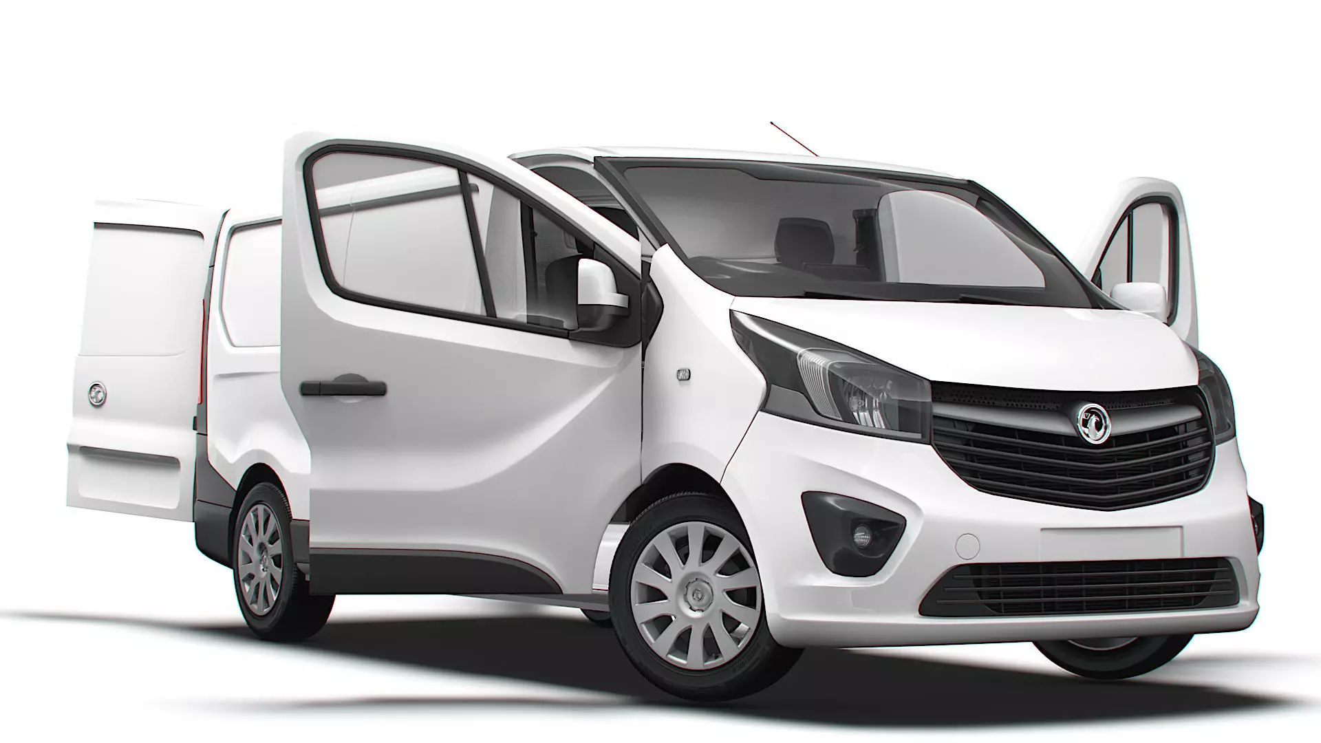 Vauxhall Vivaro Van L2H1 HQInterior 2019 3D model