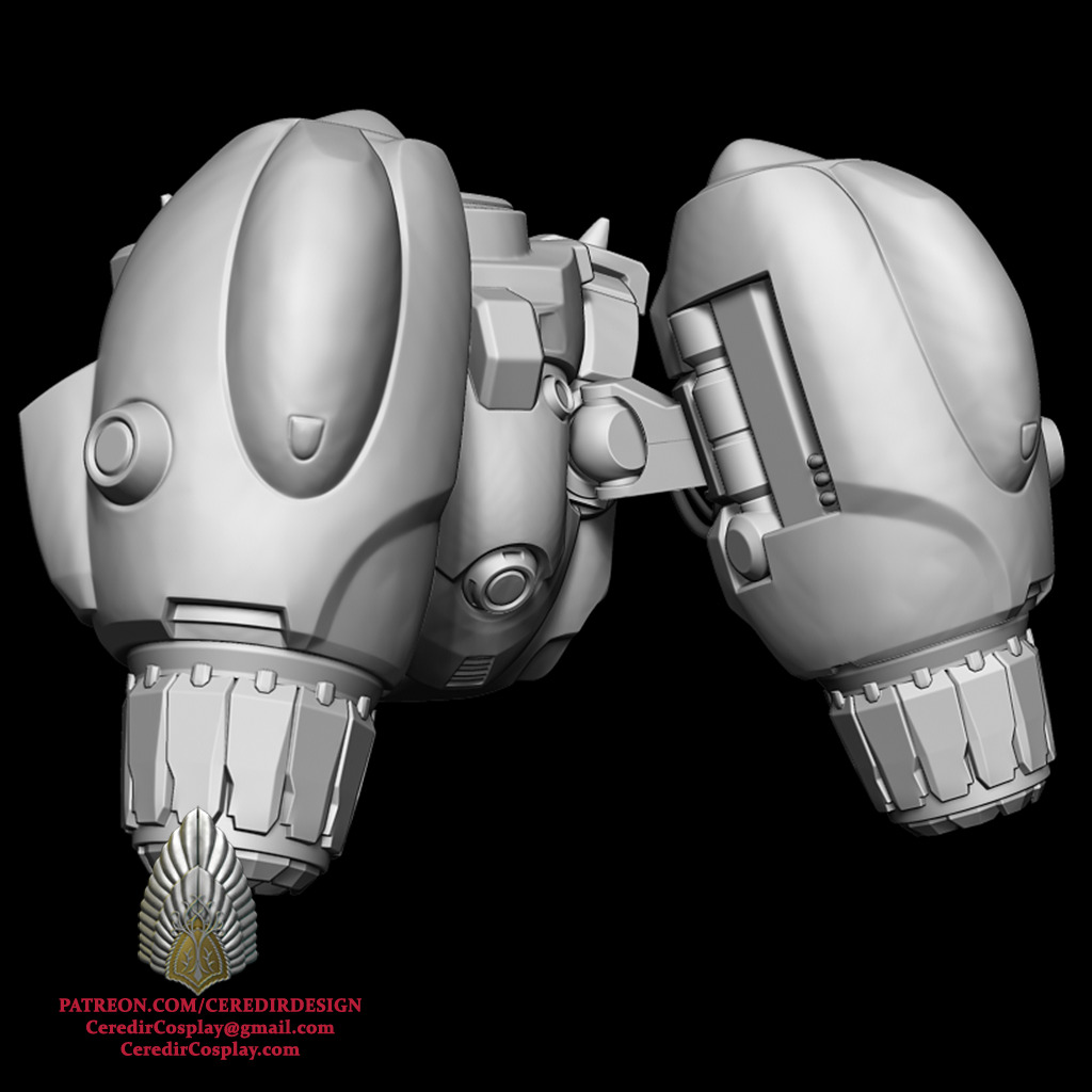 Rocket Raccoon jet PAck Marvel Rivals 3D DIGITAL DOWNLOAD 3D print model_3