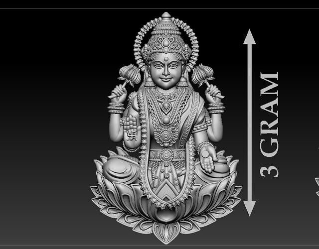 Laxmi Mata 3D print model 3D print model