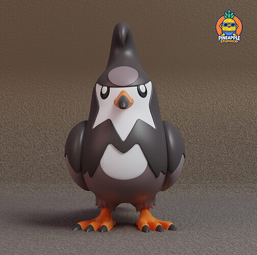 Pokemon - Staravia 3D print model