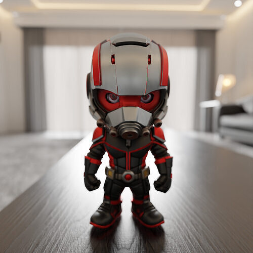 Ant-Man chibi 3D print model
