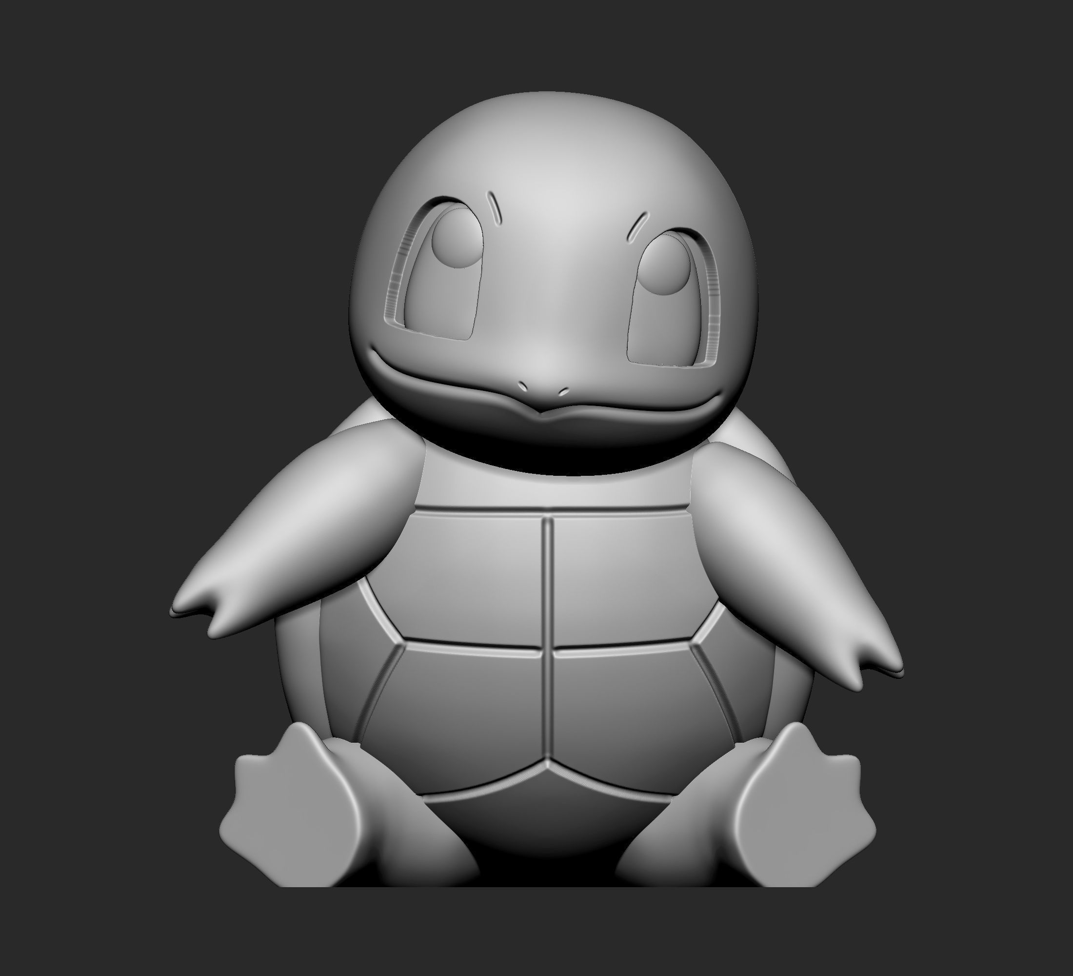 Pokemon - Squirtle with 2 poses 3D print model_6