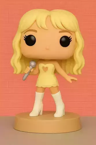 Sabrina Carpenter Funko Pop 3D print model