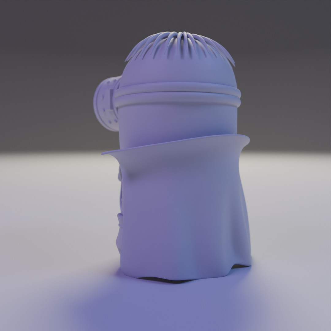 minion halloween 3D print model_12