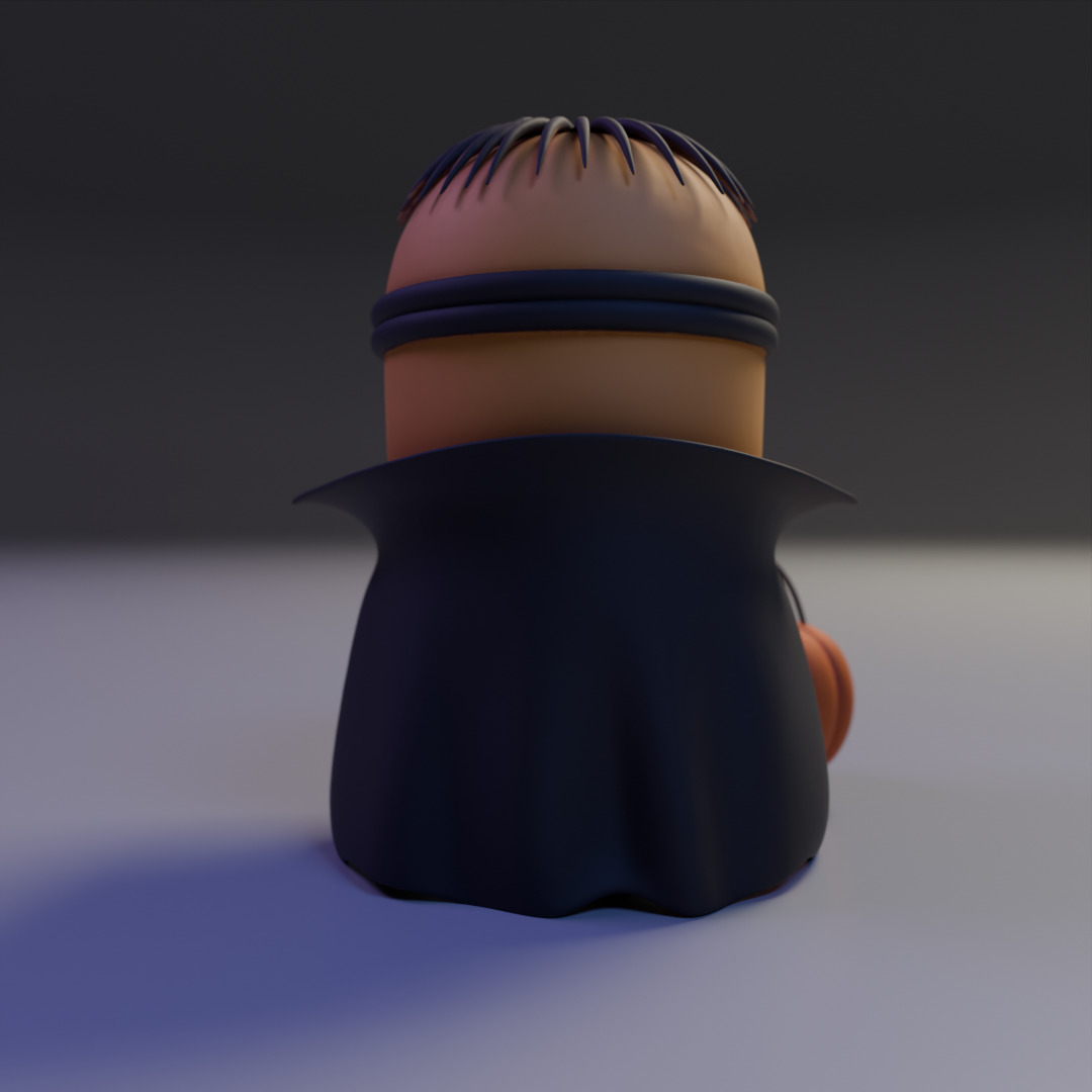 minion halloween 3D print model_5