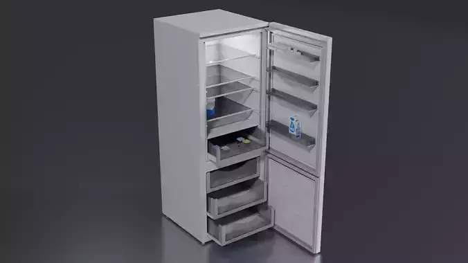 Refrigerator With Freezer