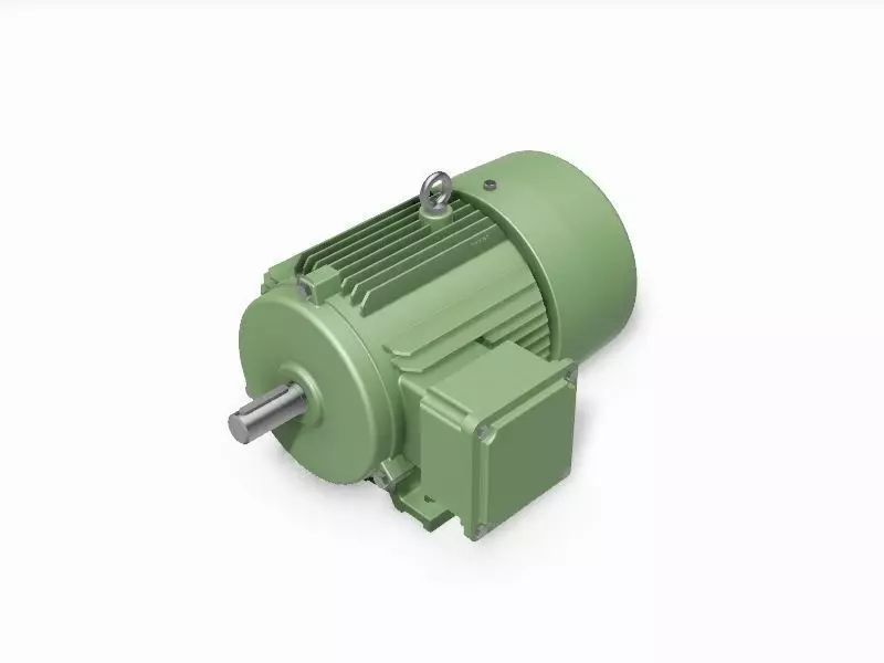 112M B3 Right IEC electric motor - 3D CAD model 3D model