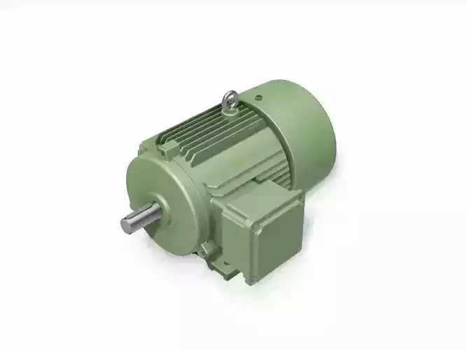 112M B3 Right IEC electric motor - 3D CAD model