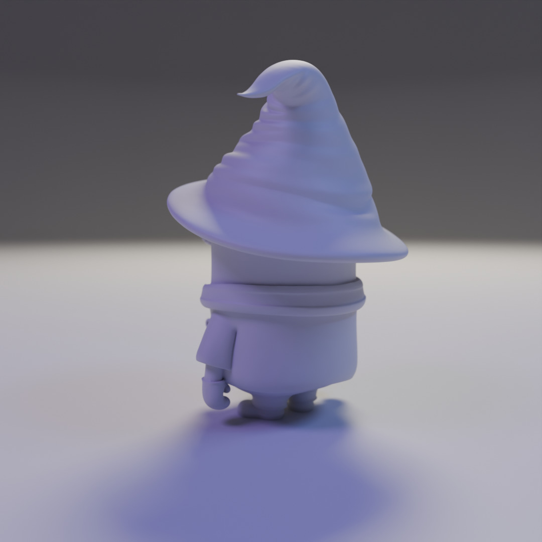 wizard minion 3D print model_11