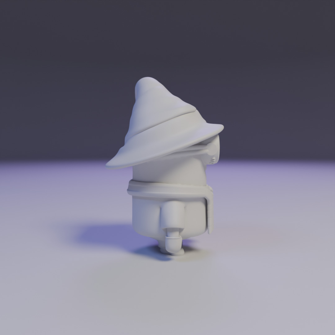 wizard minion 3D print model_1