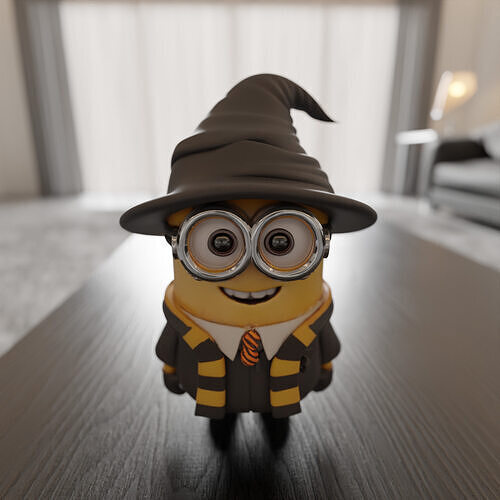 wizard minion 3D print model