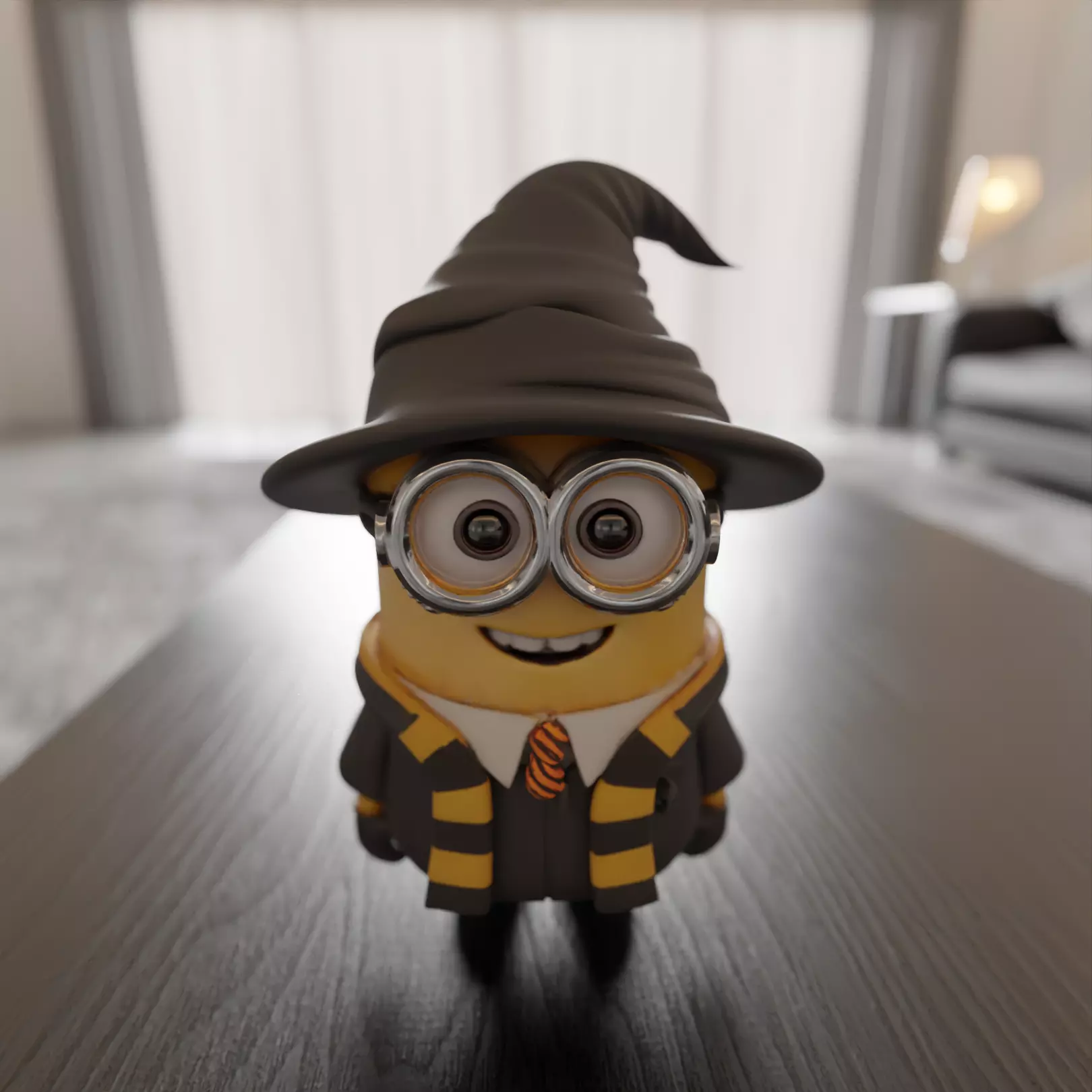 wizard minion 3D print model_0