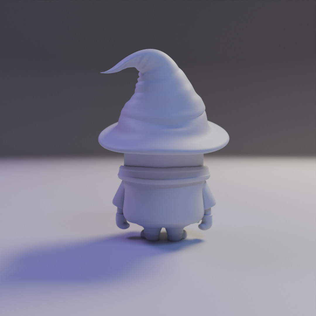 wizard minion 3D print model_5