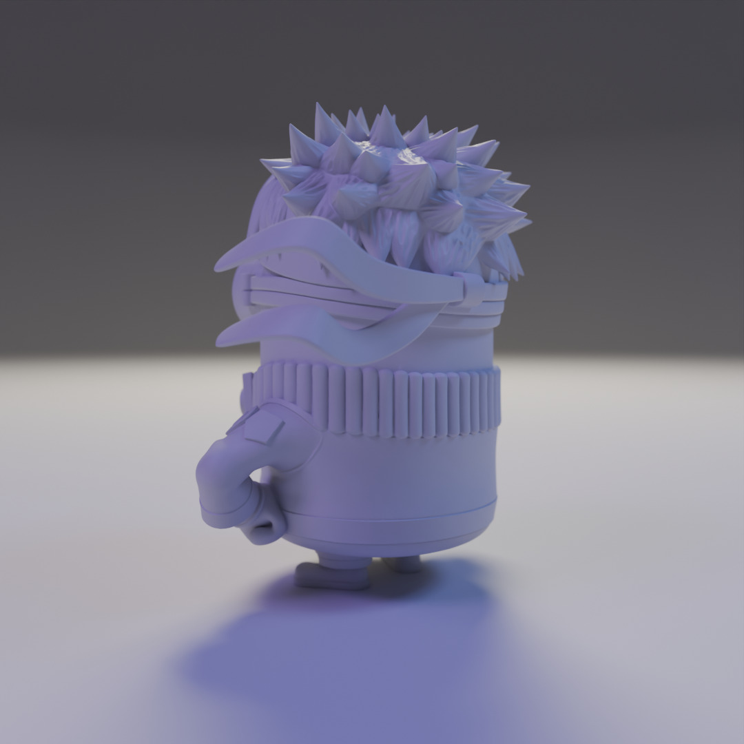 naruto minion 3D print model_11