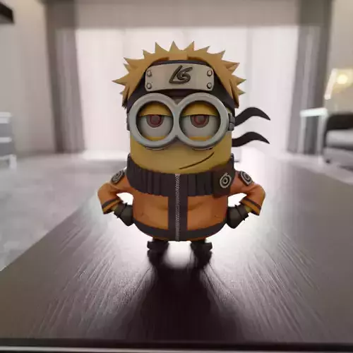 naruto minion 3D print model naruto minion 3D print model