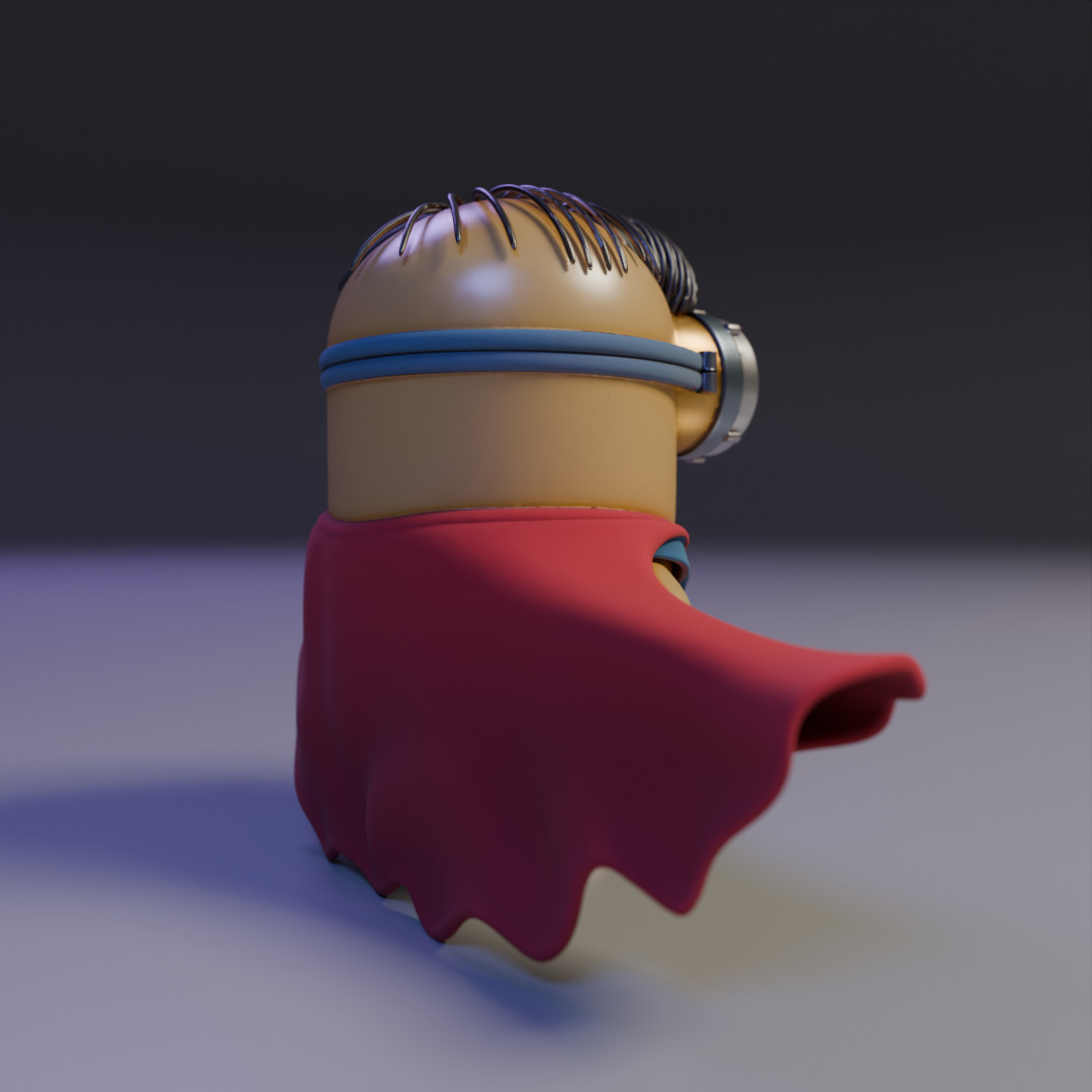 minion superman 3D print model_13