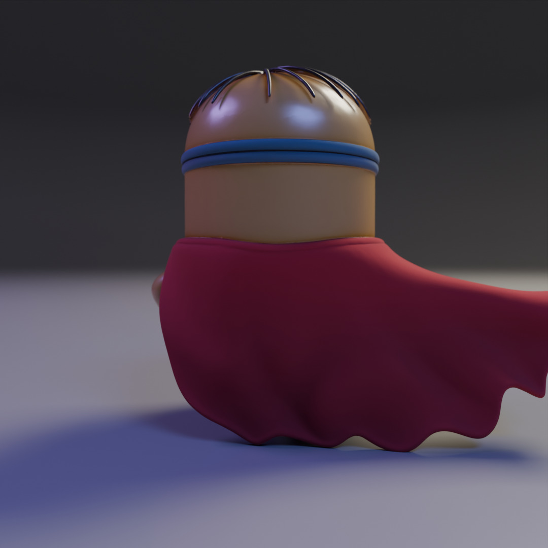 minion superman 3D print model_5