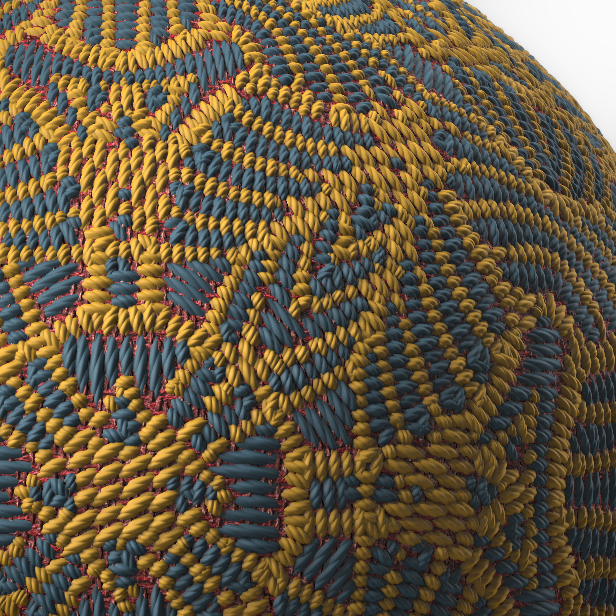 Fabric Materials 47- woven fabric - Sbsar Pbr 4k Seamless Texture_3
