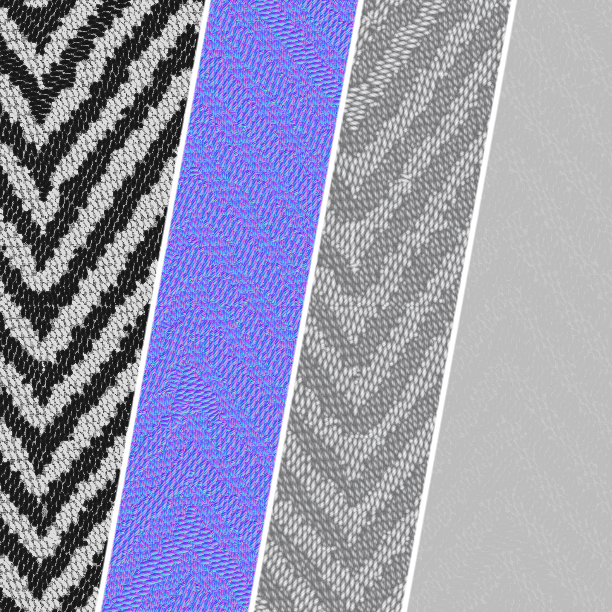 Fabric Materials 48- woven fabric - Sbsar Pbr 4k Seamless Texture_7