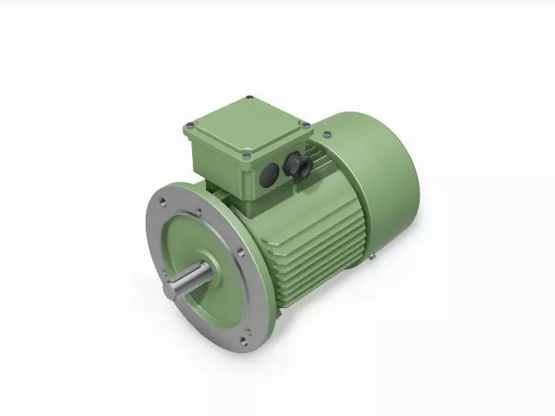 112M B5 IEC electric motor - 3D CAD model 3D model_0