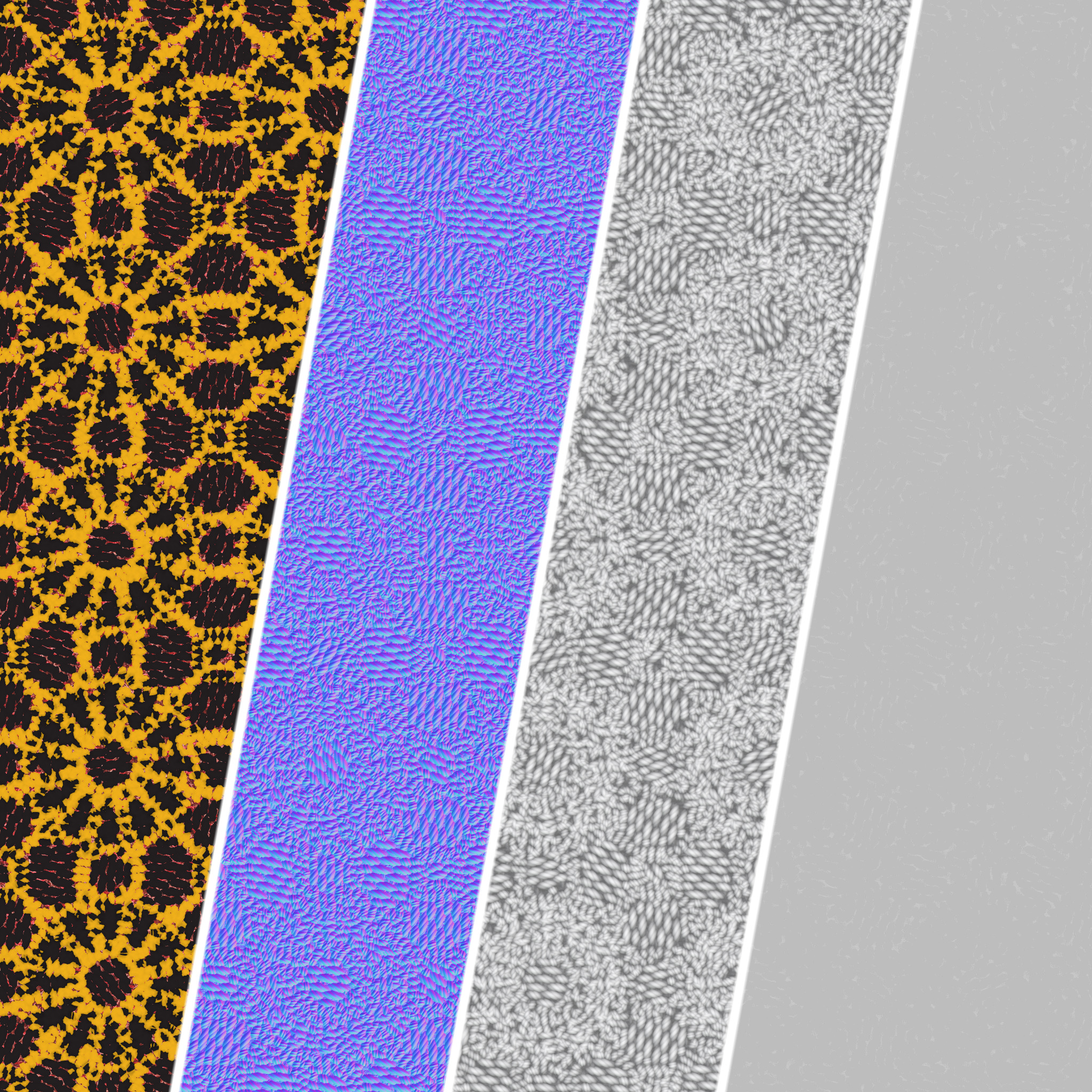 Fabric Materials 49- woven fabric - Sbsar Pbr 4k Seamless Texture_7