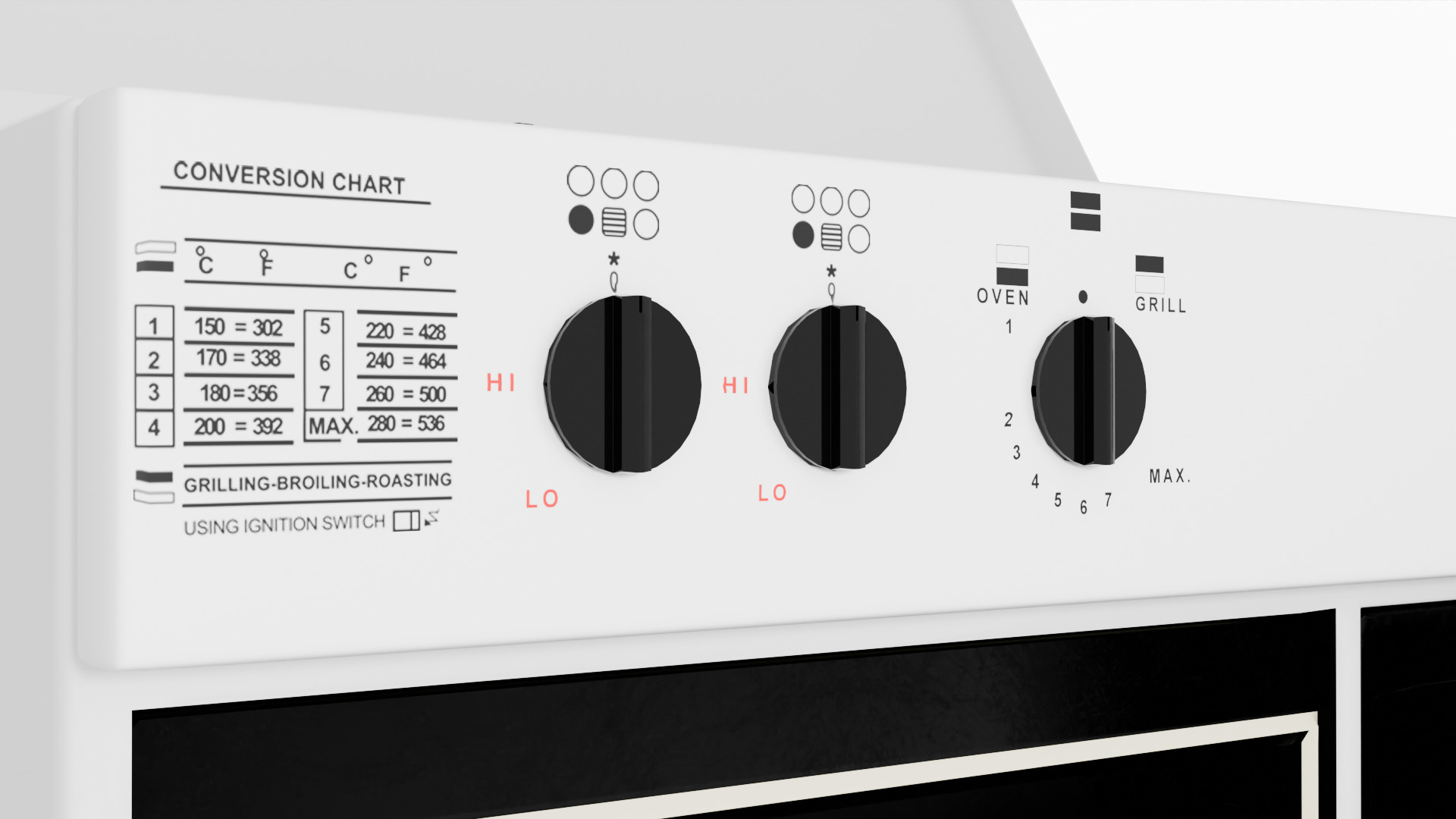 Range Oven 3D model_9