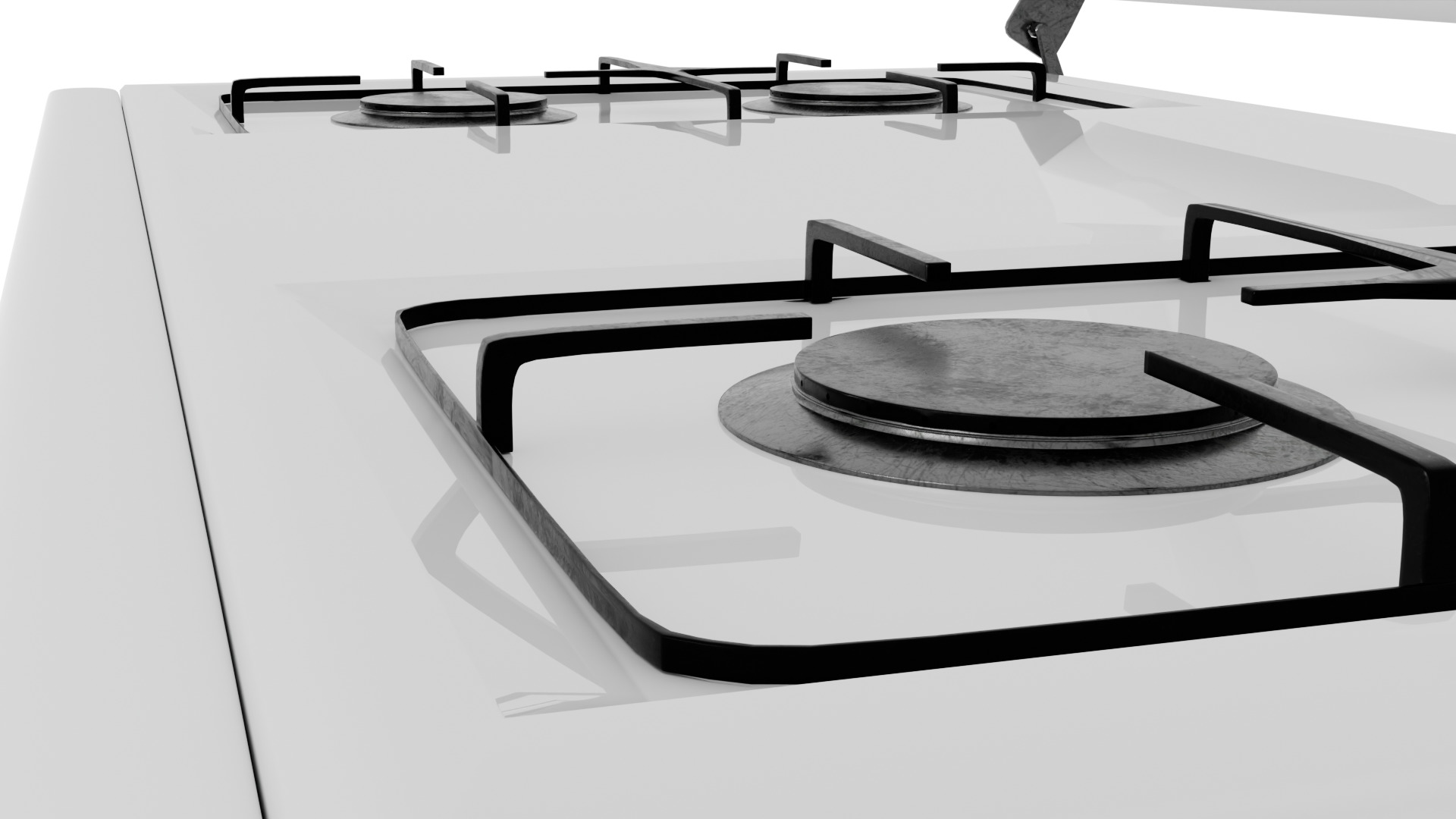 Range Oven 3D model_4