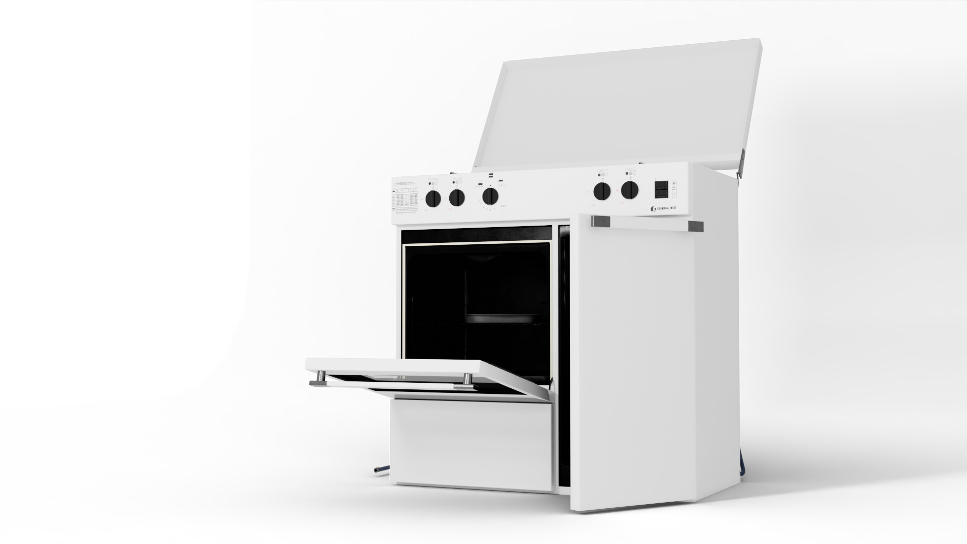 Range Oven 3D model_10