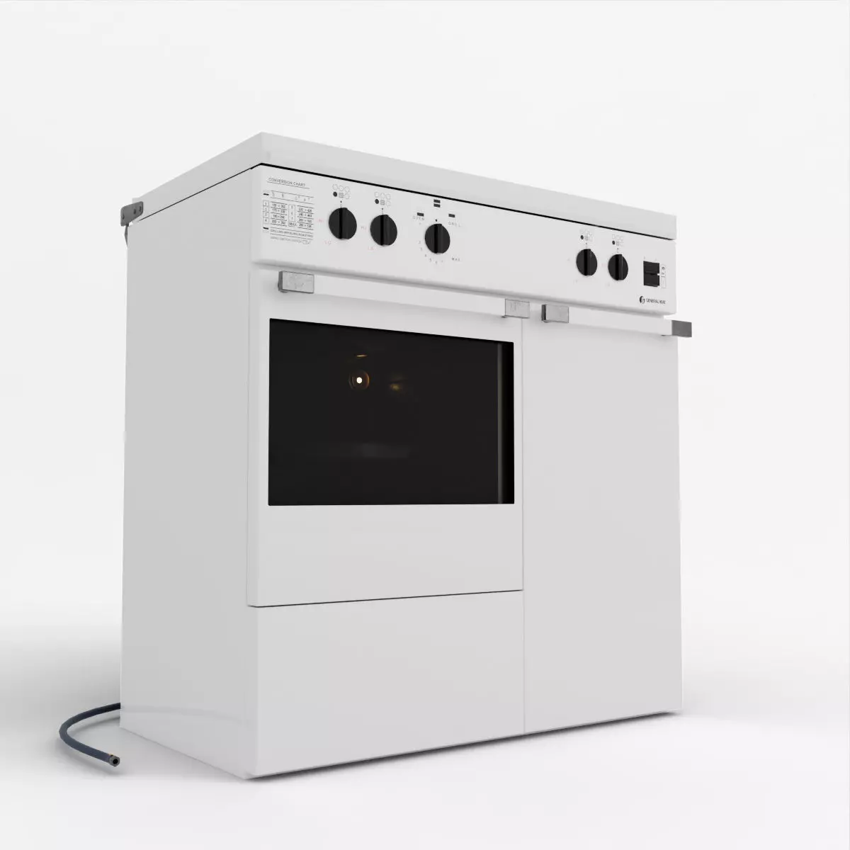 Range Oven 3D model_0