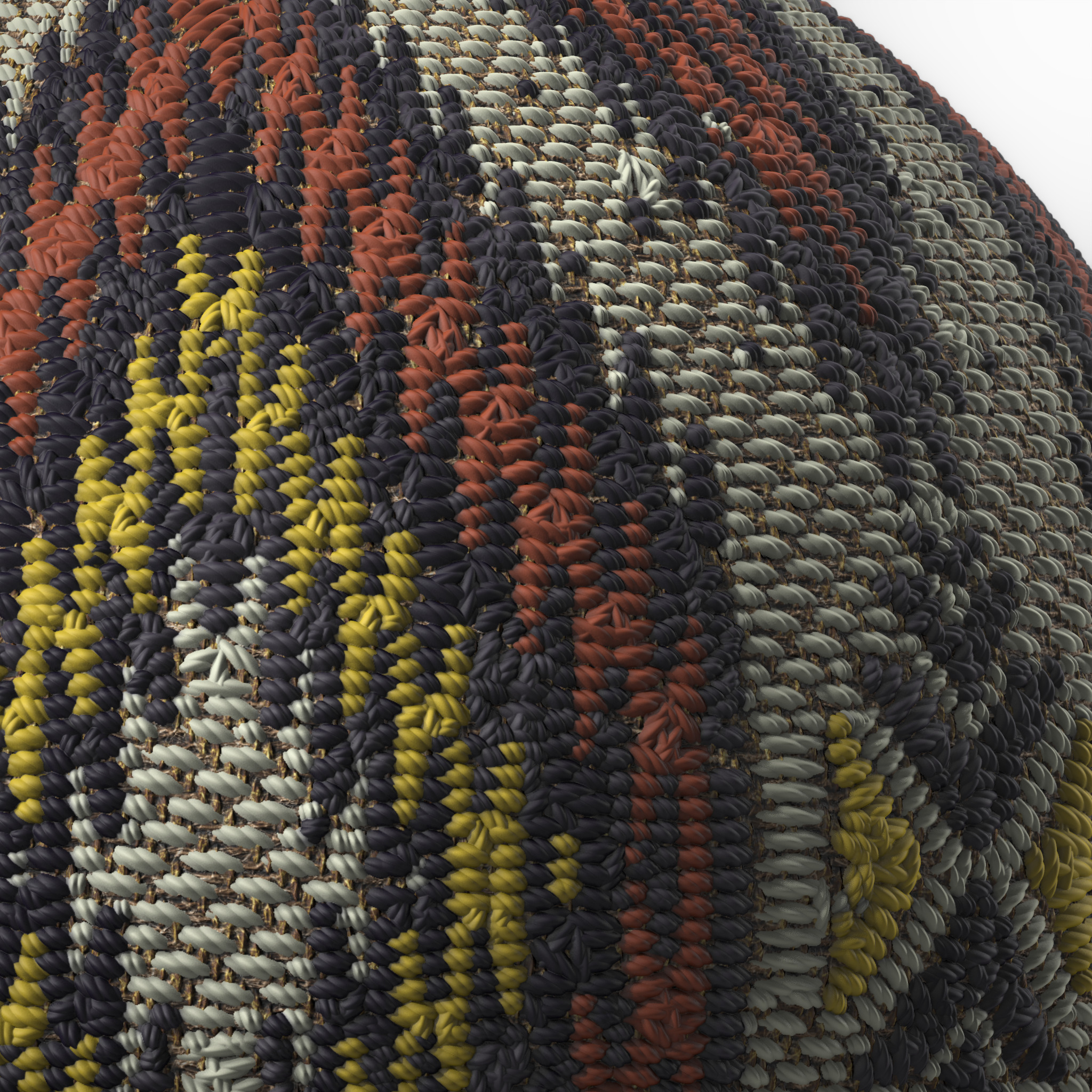 Fabric Materials 50- woven fabric - Sbsar Pbr 4k Seamless Texture_3