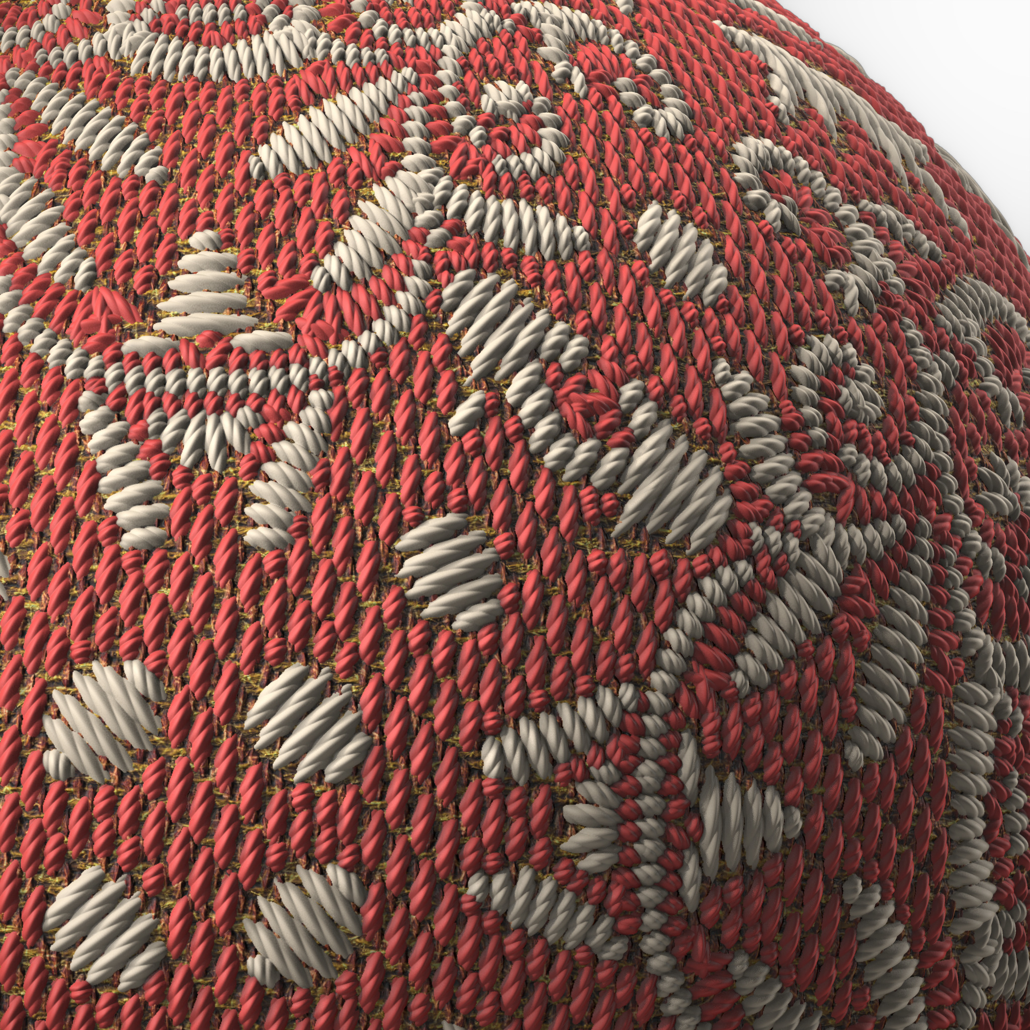 Fabric Materials 51- woven fabric - Sbsar Pbr 4k Seamless Texture_6