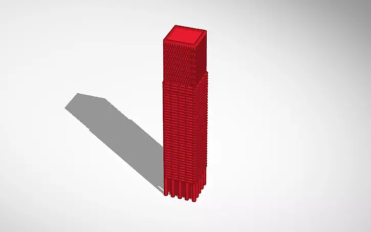 modern office tower Free 3D print model_0