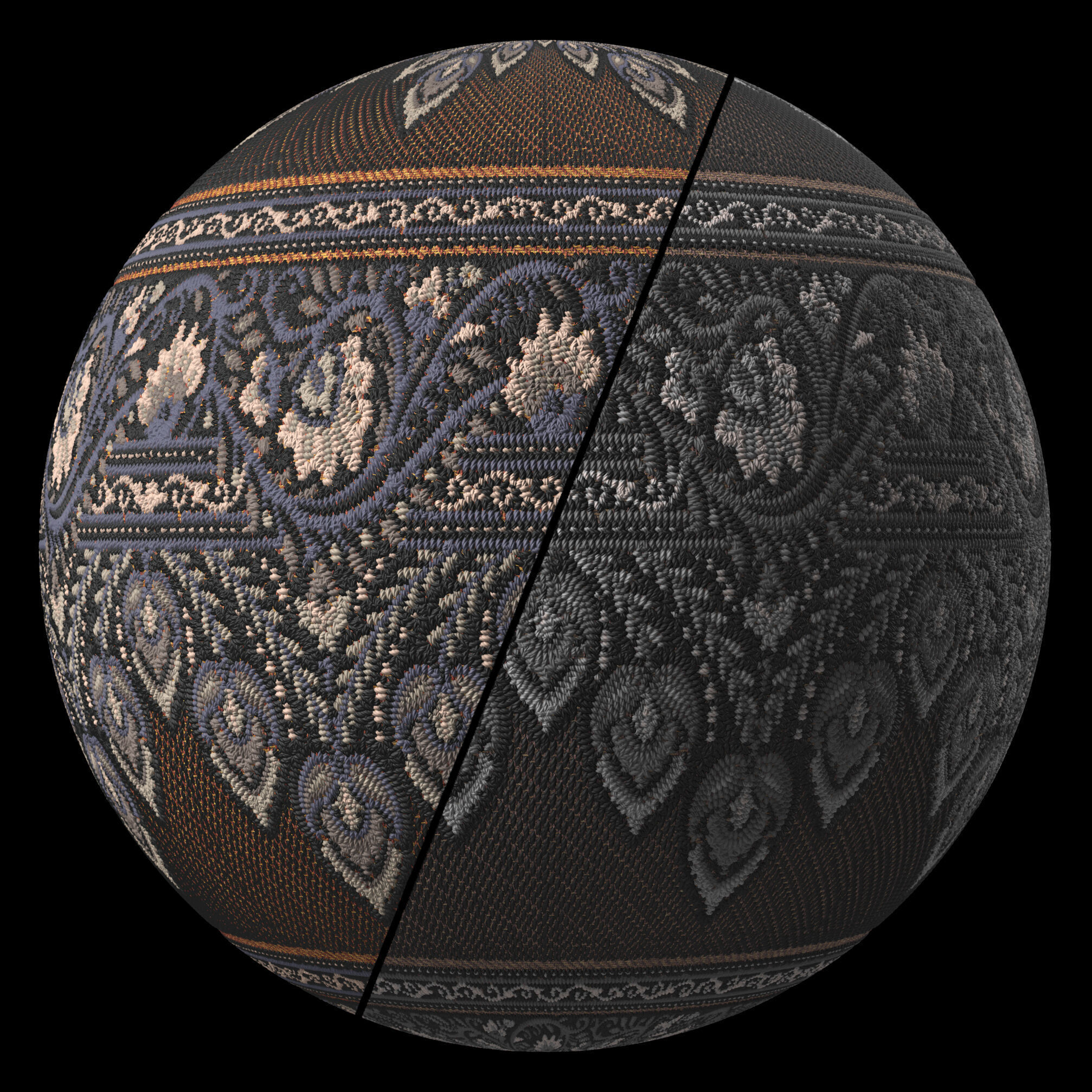Fabric Materials 53- woven fabric - Sbsar Pbr 4k Seamless Texture_1