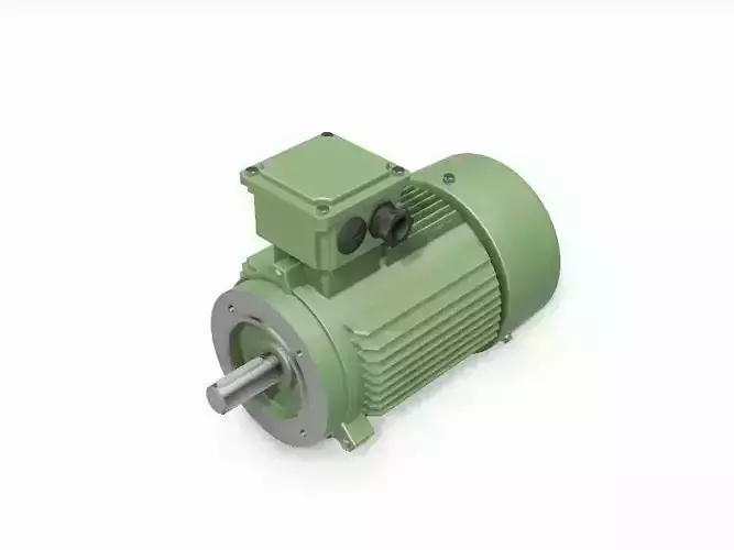 112M B14a IEC electric motor - 3D CAD model