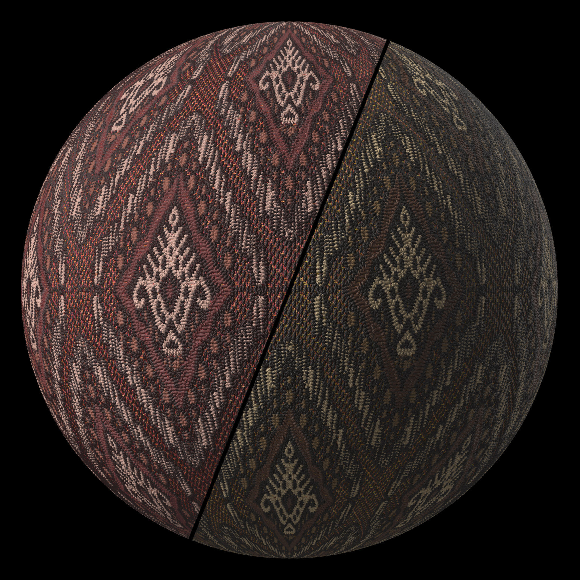 Fabric Materials 54- woven fabric - Sbsar Pbr 4k Seamless Texture_1