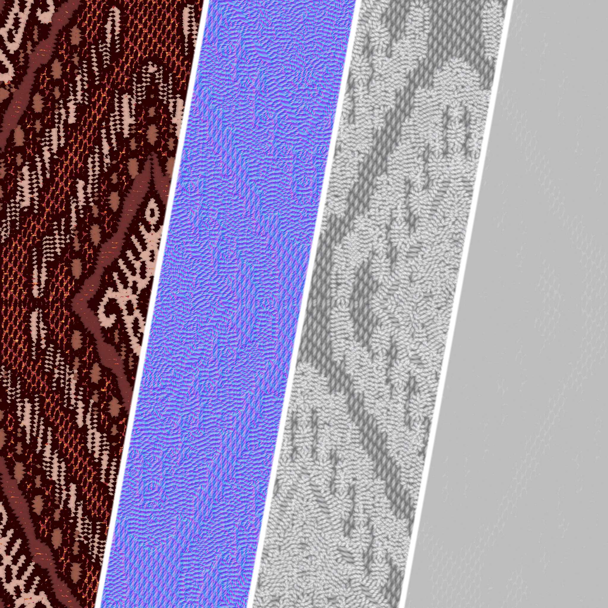 Fabric Materials 54- woven fabric - Sbsar Pbr 4k Seamless Texture_6