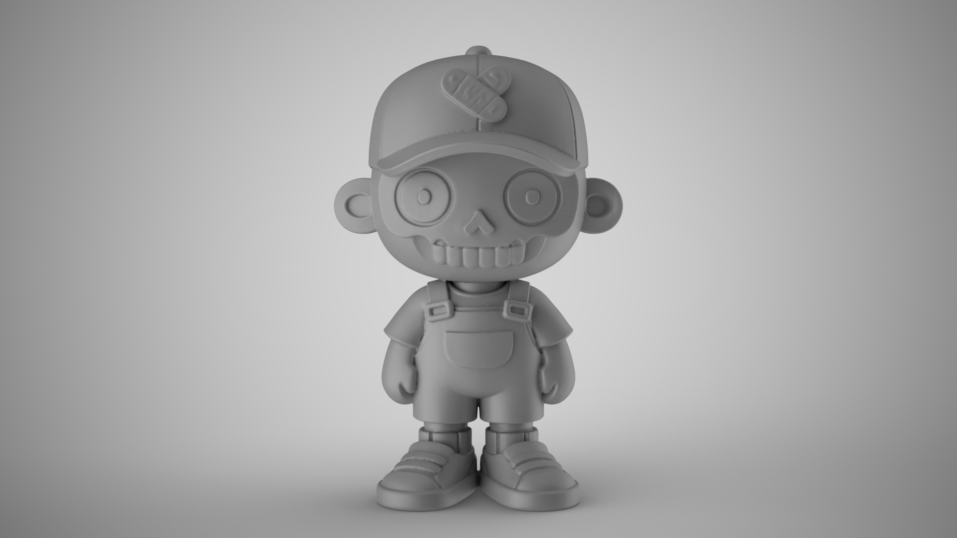Naughty Boy 3D print model_3