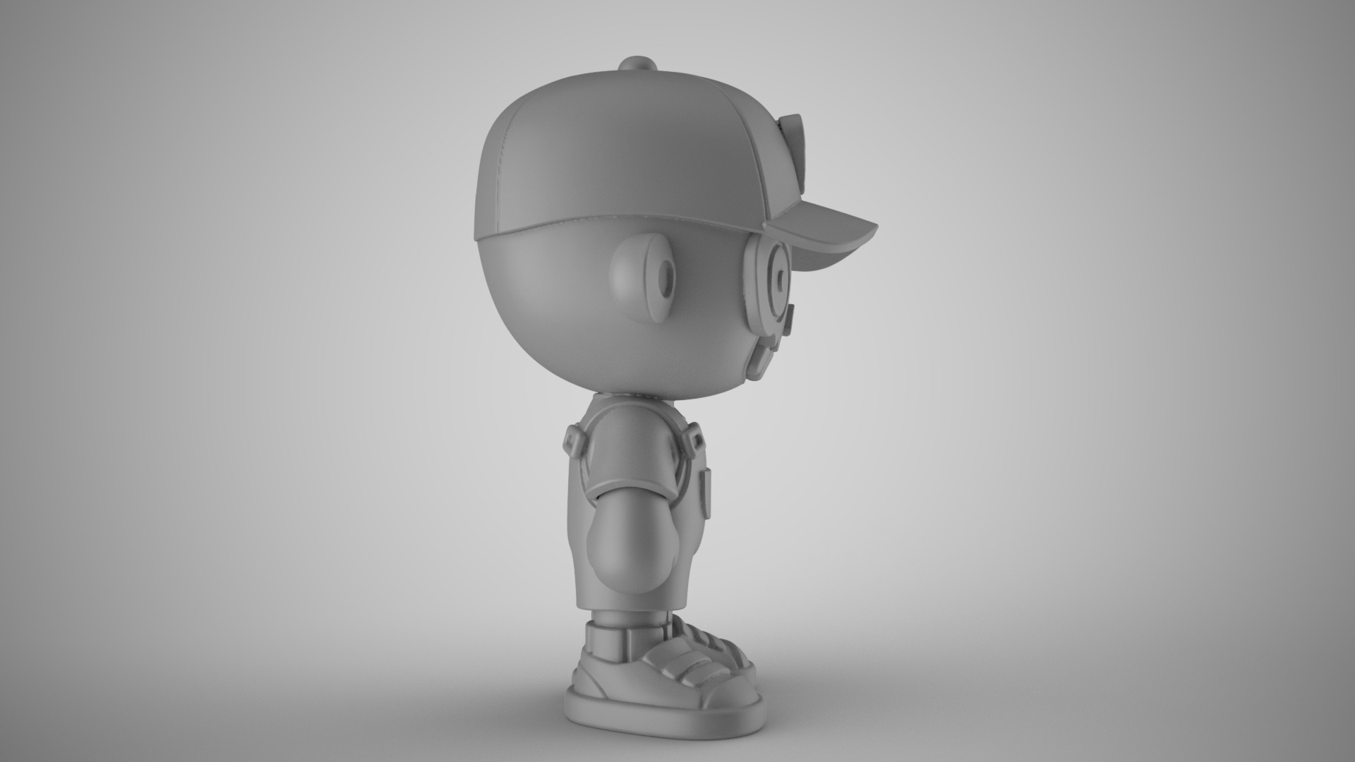 Naughty Boy 3D print model_2