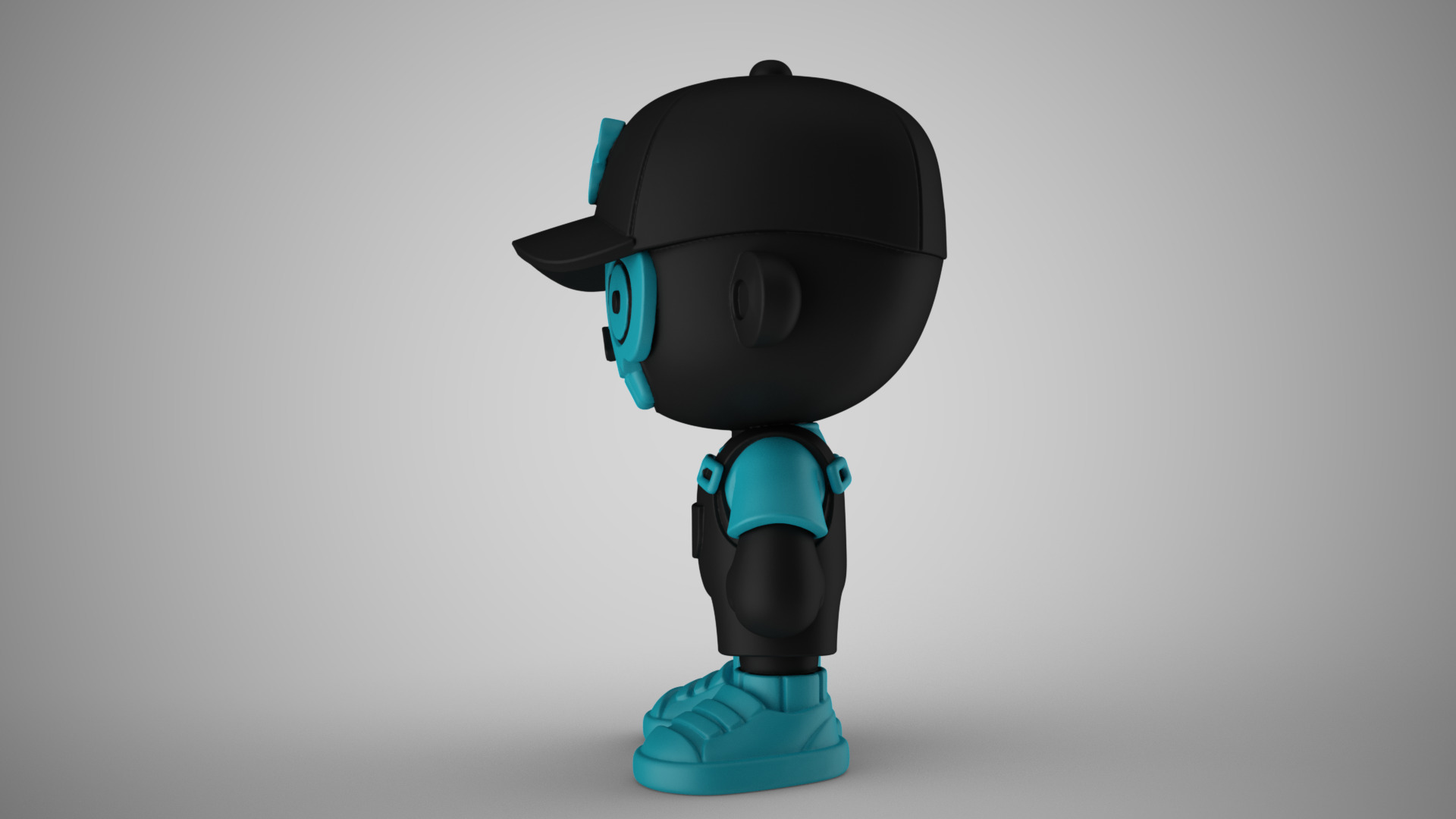 Naughty Boy 3D print model_5
