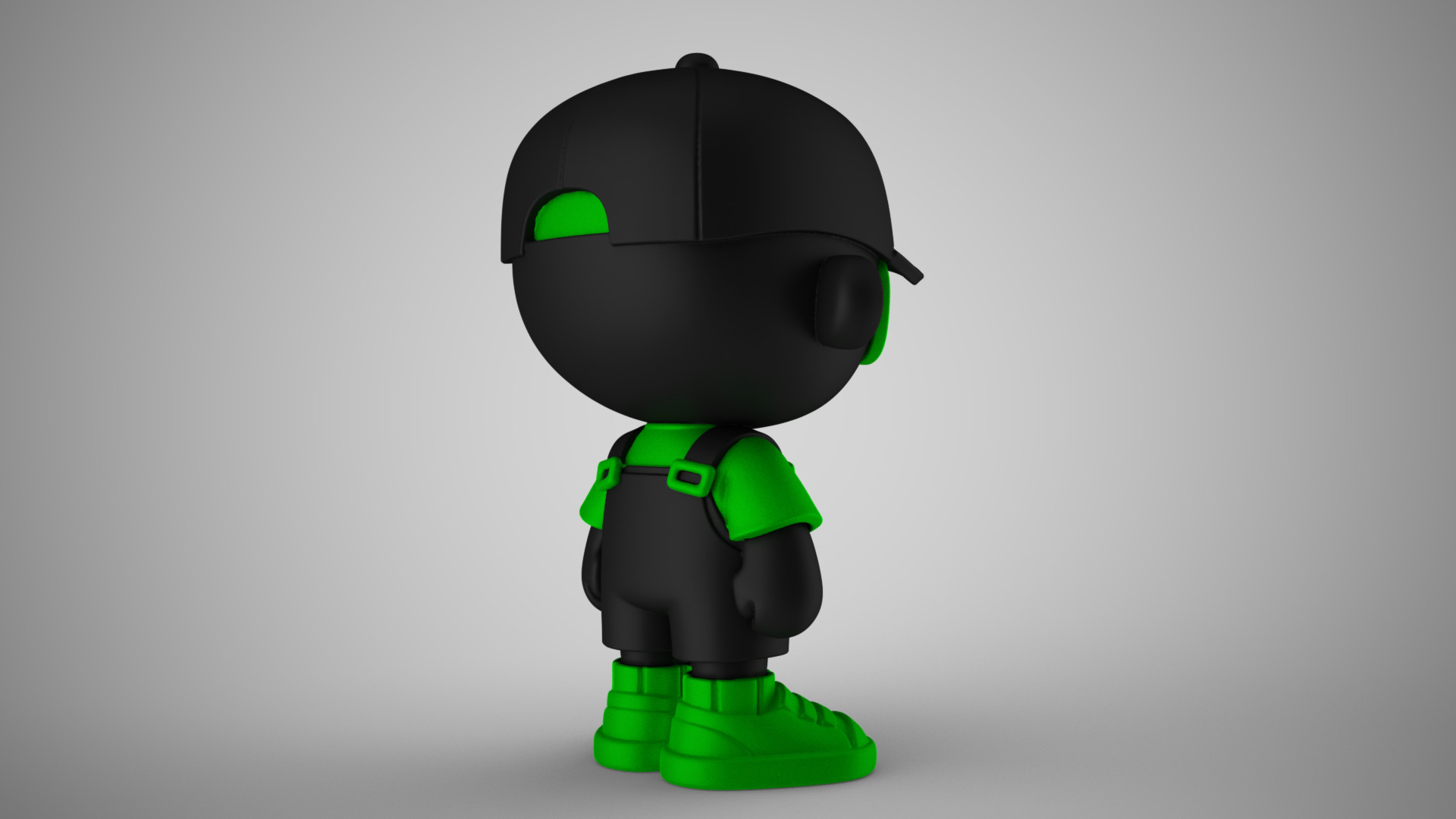 Naughty Boy 3D print model_8