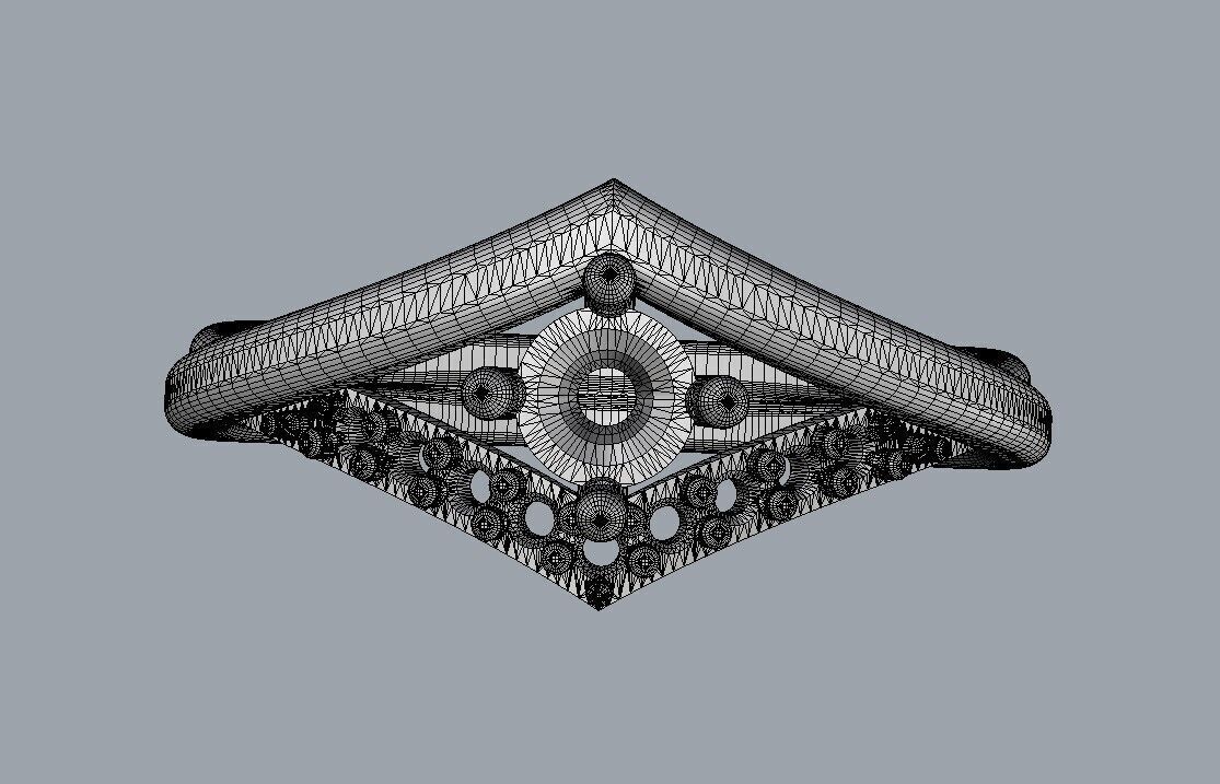 Diamond Engagement Ring 3D print model_25