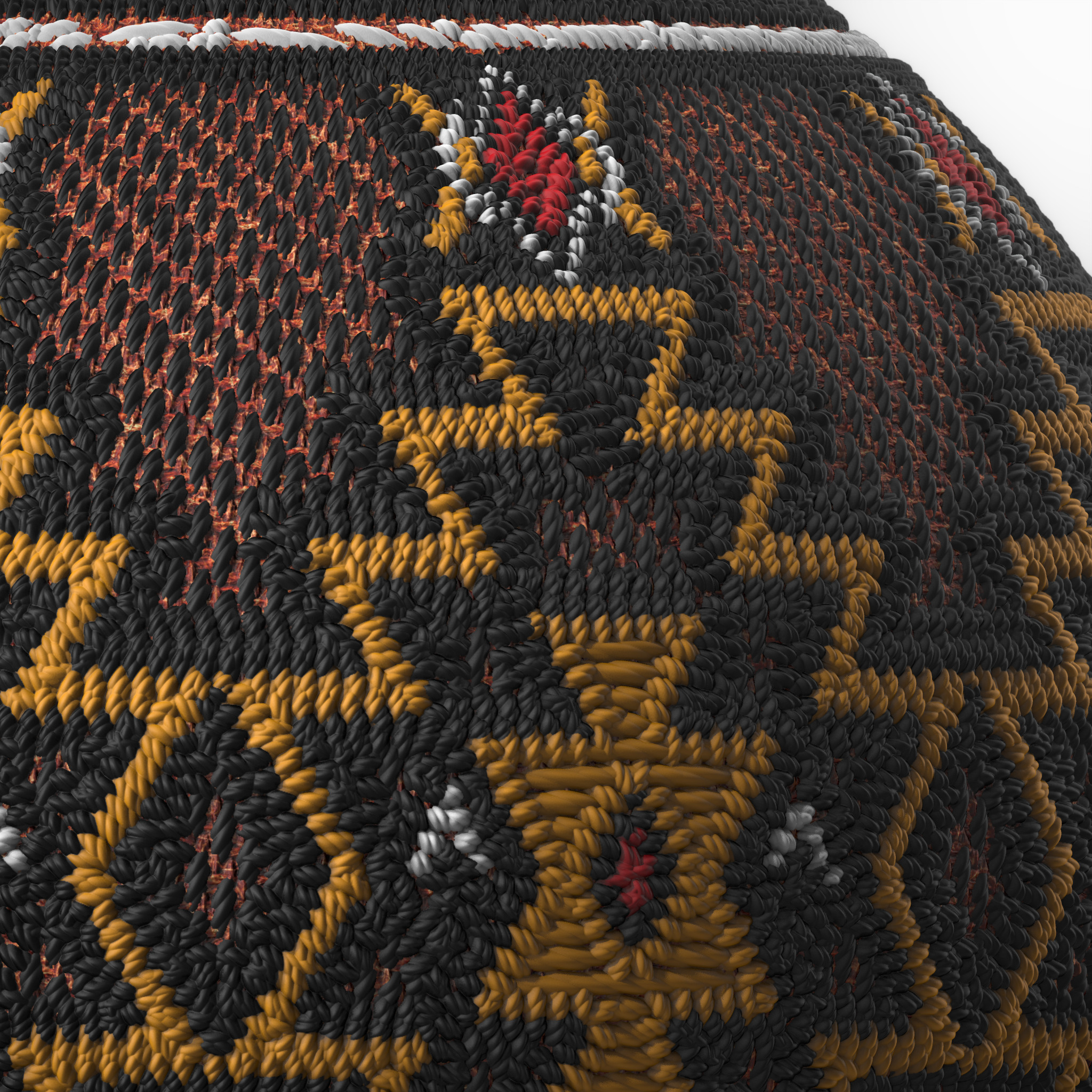 Fabric Materials 55- woven fabric - Sbsar Pbr 4k Seamless Texture_5