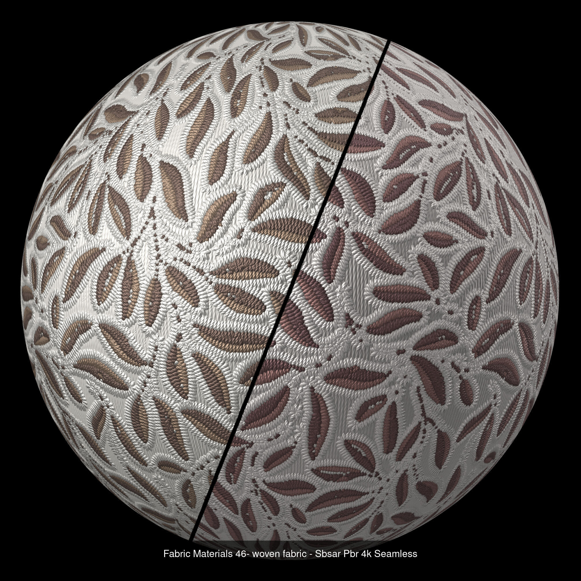 woven fabric 01- Sbsar Pbr 4k Seamless Texture_3